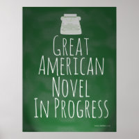 Great American Novelist Author Epic Motto