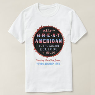 Great American Total Solar Eclipse August 21 2017 T-Shirt
