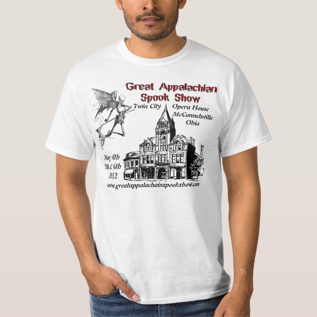 Great Appalachian Spook Show Shirt (Front)
