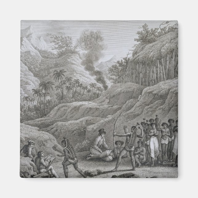 Great Asian Archipelago: French explorers with nat Magnet (Front)