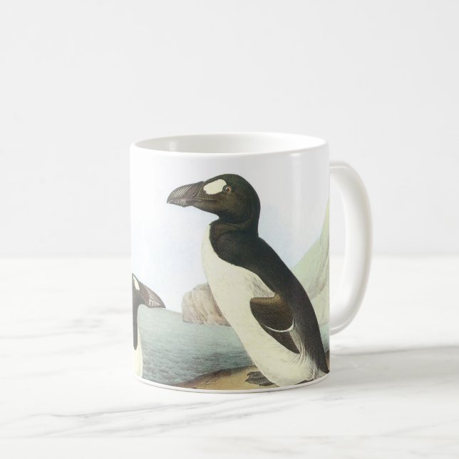 Great Auk by Audubon Coffee Mug (Front Right)