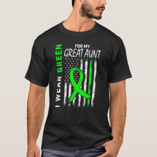 Great Aunt Kidney Disease Cerebral Palsy Awareness T-Shirt