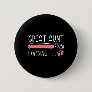 Great Aunt Loading 2024 Family Pregnancy 6 Cm Round Badge