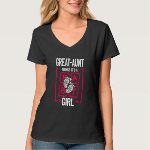 Great Aunt Thinks It's a Girl Gender Reveal T-Shirt
