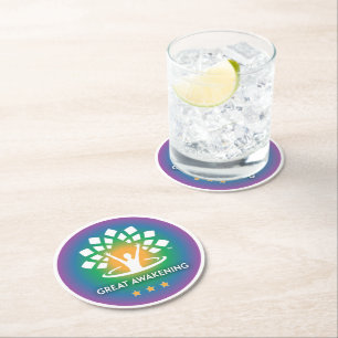 "Great Awakening" coasters