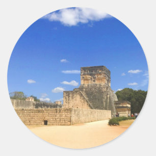 Great Ball Court, Chichen Itza, Mexico Stickers