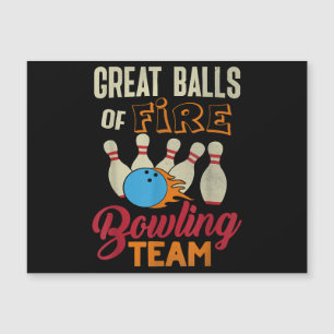 Great Balls Fire Bowling Team Shirt Funny Vintage