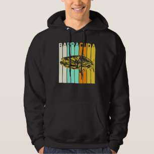 Great Barracuda Cuda Fishing Wildlife Saltwater Fi Hoodie