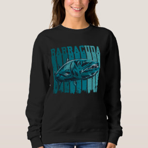 Great Barracuda Cuda Fishing Wildlife Saltwater Fi Sweatshirt