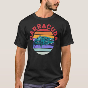 Great Barracuda Cuda Fishing Wildlife Saltwater Fi T-Shirt