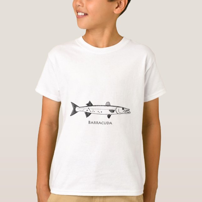 Great Barracuda Logo T-Shirt (Front)