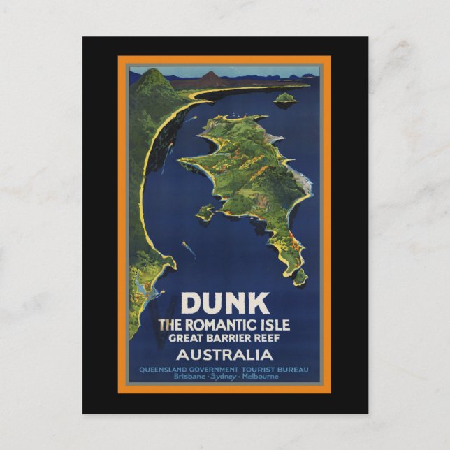 Great Barrier Reef Australia Postcard (Front)