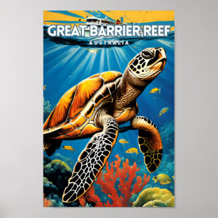 Great Barrier Reef Australia Poster
