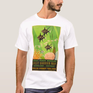 Great Barrier Reef Australia Poster T-Shirt