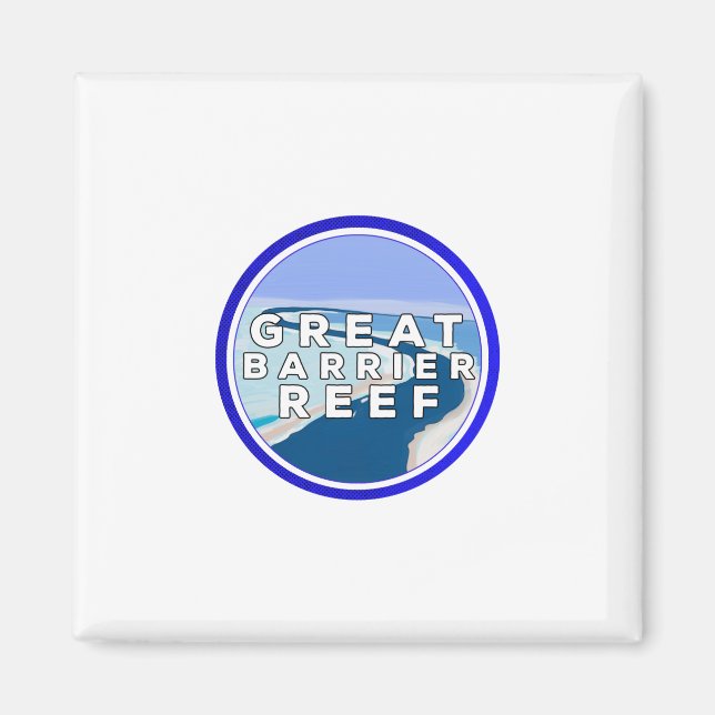 Great Barrier Reef Magnet (Front)
