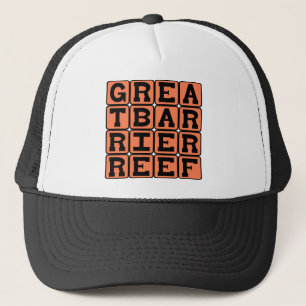 Great Barrier Reef, Natural Wonder of the World Trucker Hat