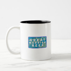 Great Barrier Reef Two-Tone Coffee Mug