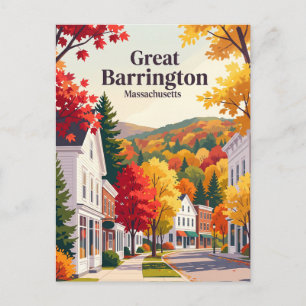 Great Barrington, Massachusetts USA Postcard