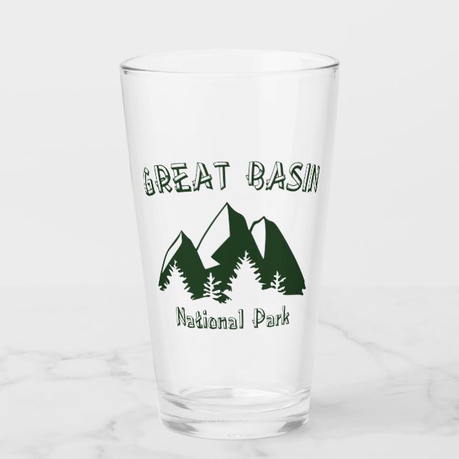 Great Basin National Park Glass (Front)