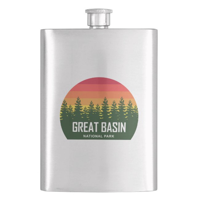 Great Basin National Park Hip Flask (Front)