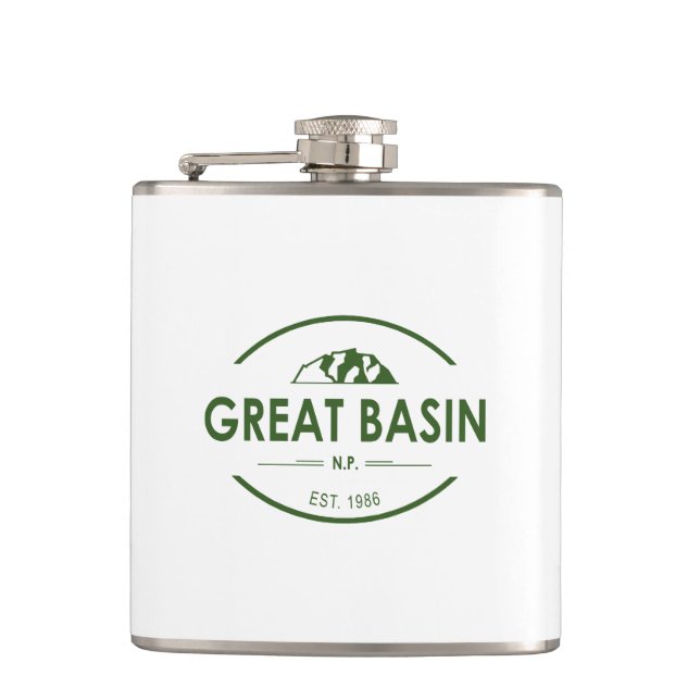 Great Basin National Park Hip Flask (Front)