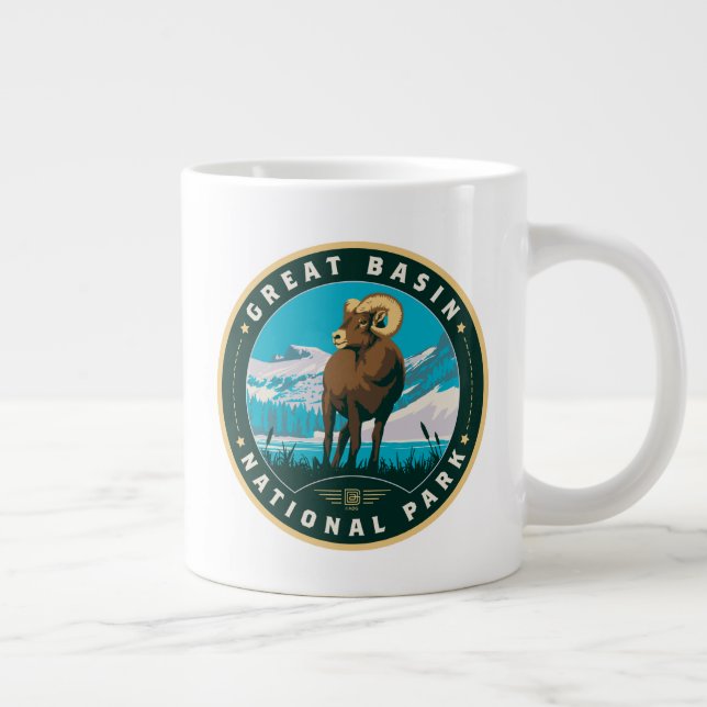 Great Basin National Park Large Coffee Mug (Right)