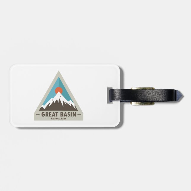 Great Basin National Park Luggage Tag (Back Horizontal)