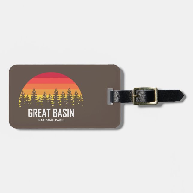 Great Basin National Park Luggage Tag (Front Horizontal)