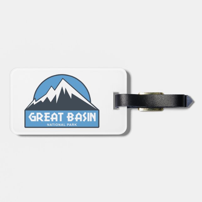 Great Basin National Park Luggage Tag (Back Horizontal)