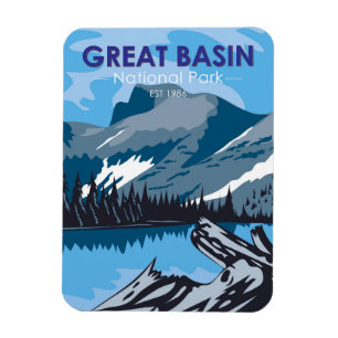 Great Basin National Park Nevada Vintage Magnet