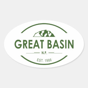 Great Basin National Park Oval Sticker
