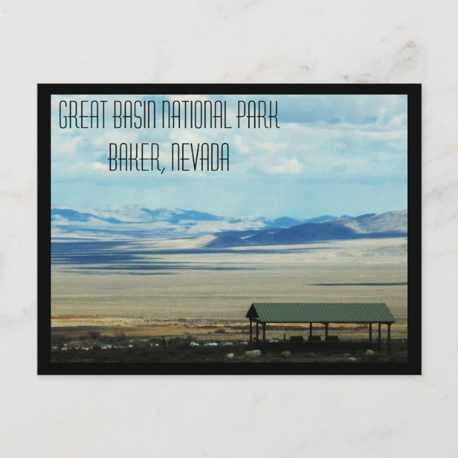 Great Basin National Park Postcard (Front)