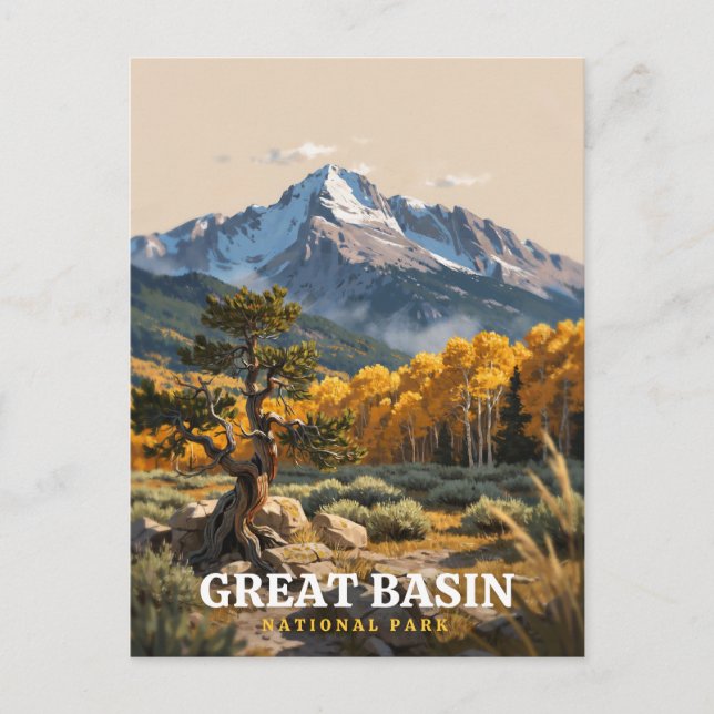 Great Basin National Park Scenic Postcard (Front)