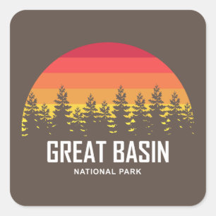 Great Basin National Park Square Sticker