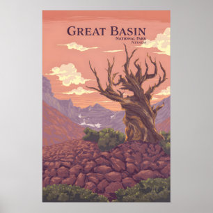 Great Basin National Park Travel Poster