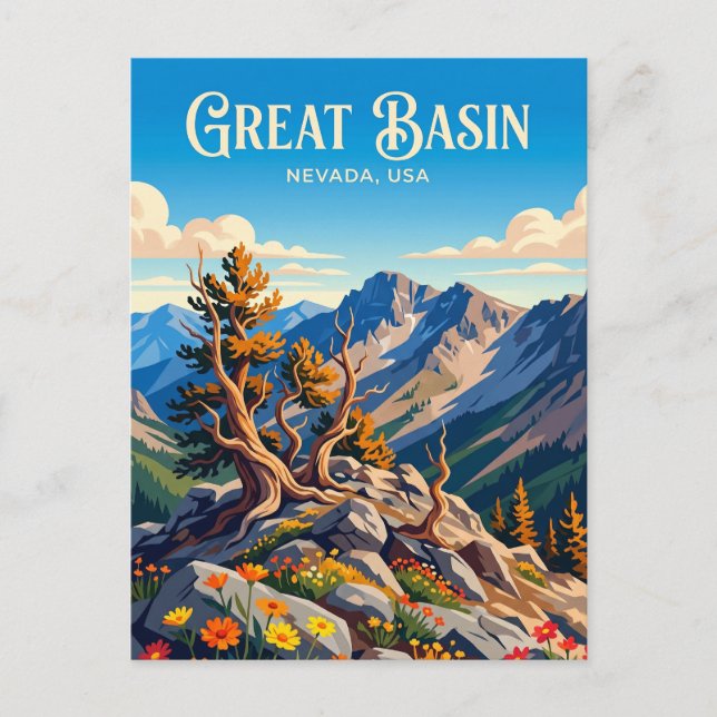 Great Basin National Park USA Postcard (Front)