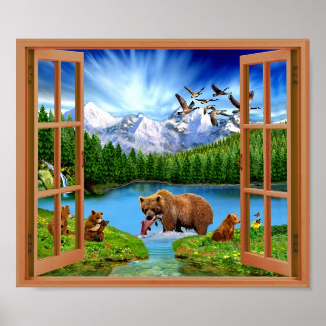 Great Bear Wilderness Fake Window Poster (Front)