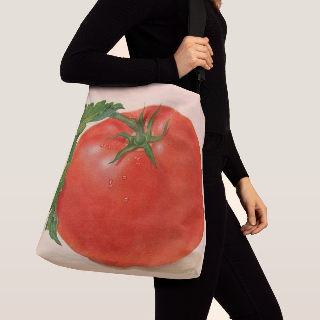 great BIG juicy tomato Crossbody Bag (Close Up)