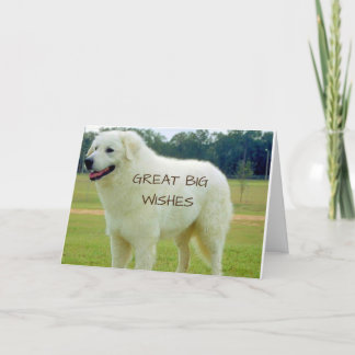 GREAT "BIG WISHES" FOR YOU ON "FATHER'S DAY" CARD
