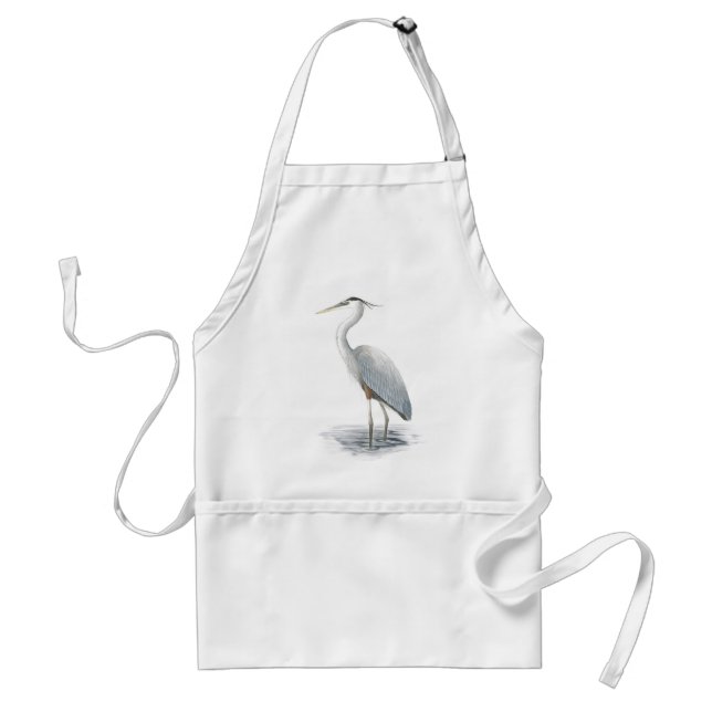 Great Blue Heron Apron (Front)