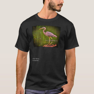 Great Blue Heron (Ardea herodias) T-Shirt