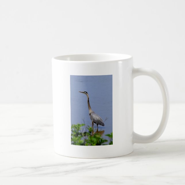 Great Blue Heron Coffee Mug (Right)