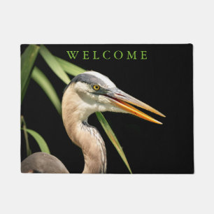Great Blue Heron Doormat