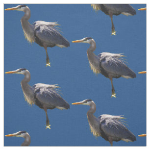 Great Blue Heron Fabric
