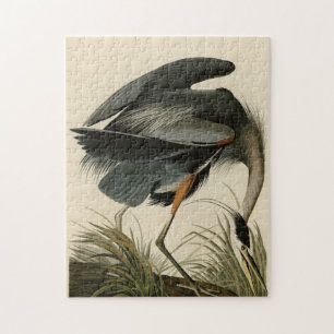Great Blue Heron from Audubon's Birds of America Jigsaw Puzzle