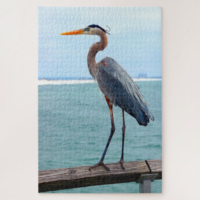 Great Blue Heron Jigsaw Puzzle (Vertical)