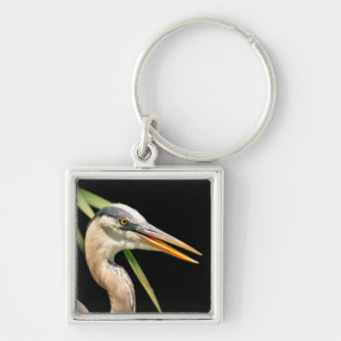Great Blue Heron Key Ring