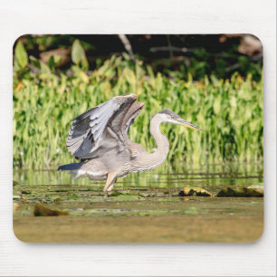 Great Blue Heron Mouse Pad