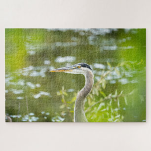 Great Blue Heron Pacific Northwest Jigsaw Puzzle