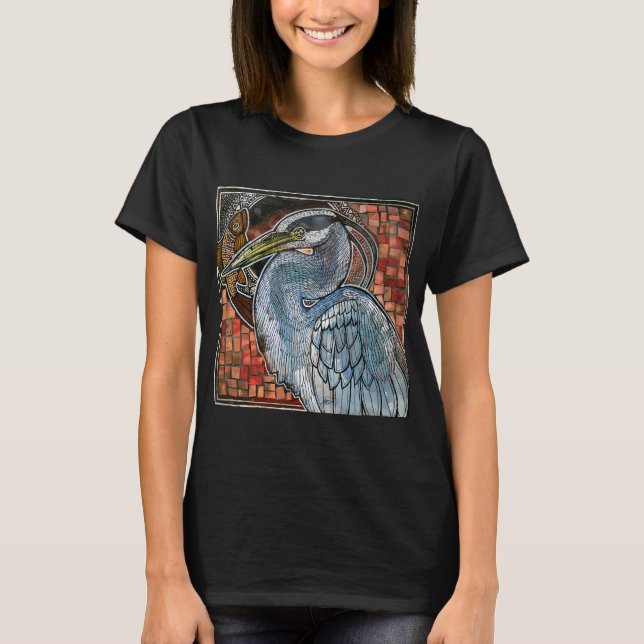 Great Blue Heron T-Shirt (Front)